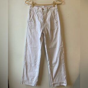 Dynamite Women's White Flare Jeans